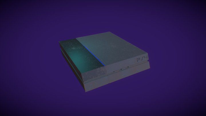 PS4 ˎˊ˗ 3D Model