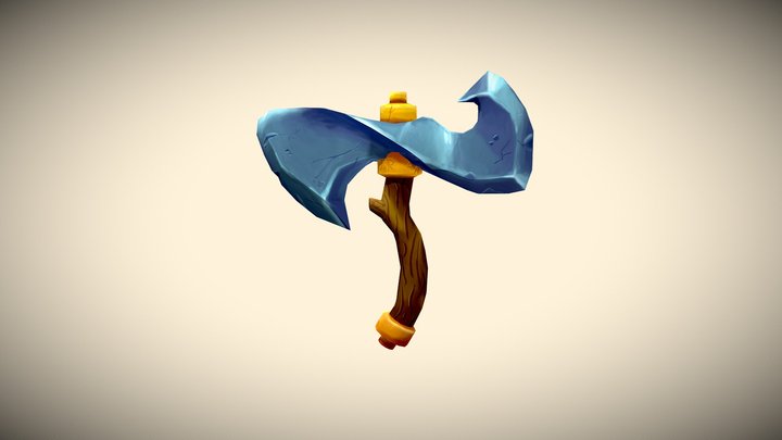 Weaponcraft - Battle Axe 3D Model