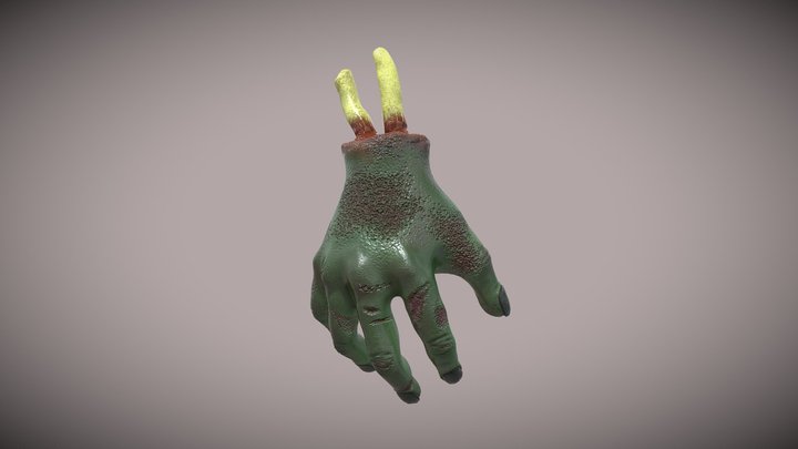 Mano zombie 3D Model