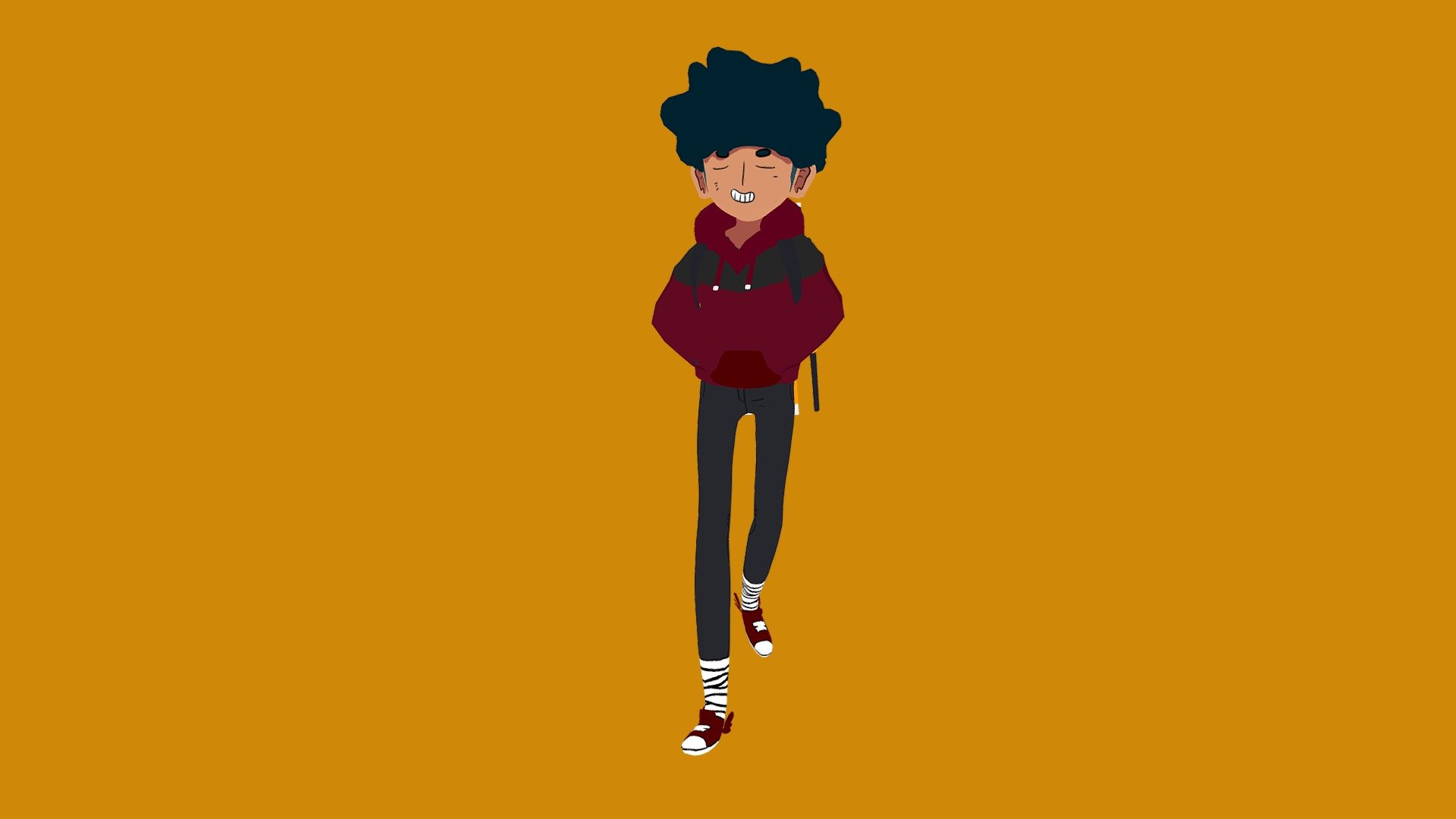 Jiro Swag Walk 3D model by jettigii [9a6d894] Sketchfab