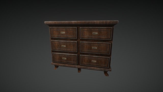 Commode 3D Model