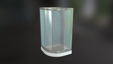 Shower Cubicle 3D Model
