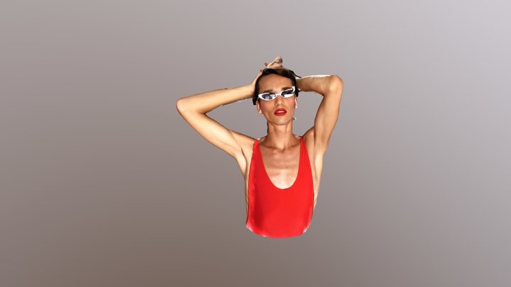 Gabe bust 12 3D Model
