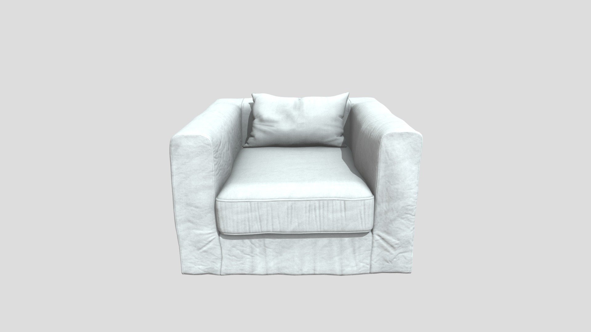 Butaca 110 Blanca - 3D model by reworldtechnologies [9a70c5e] - Sketchfab