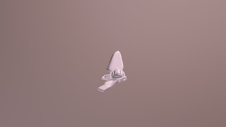 GunbladeGunbladeGunblade_LowPoly 3D Model