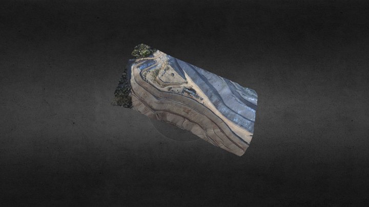 MODELO 3D MINA 3D Model