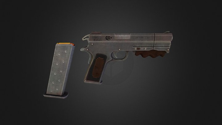 Colt 6520 3D Model