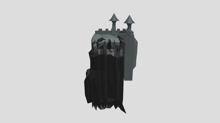 Prison Island 3D Model