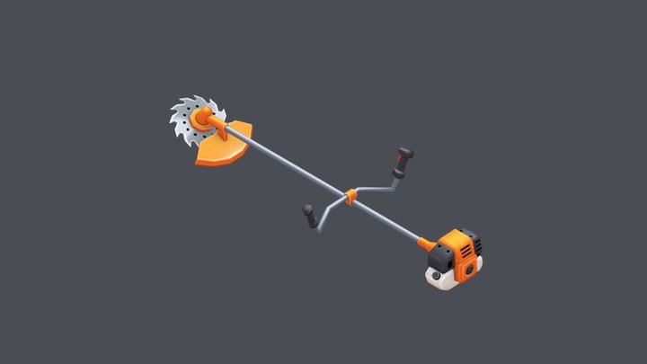 Mower preview 3D Model
