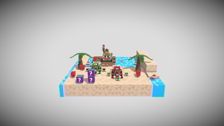 MARIO-KART 3D Model