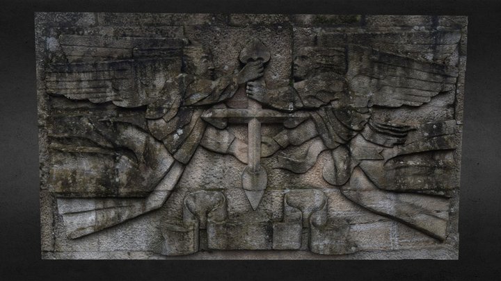 Relieve ArtDéco Mercado (Santiago de Compostela) 3D Model
