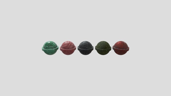 Spheres 3D Model