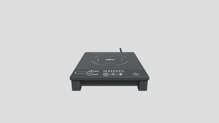Induction Plate 3D Model