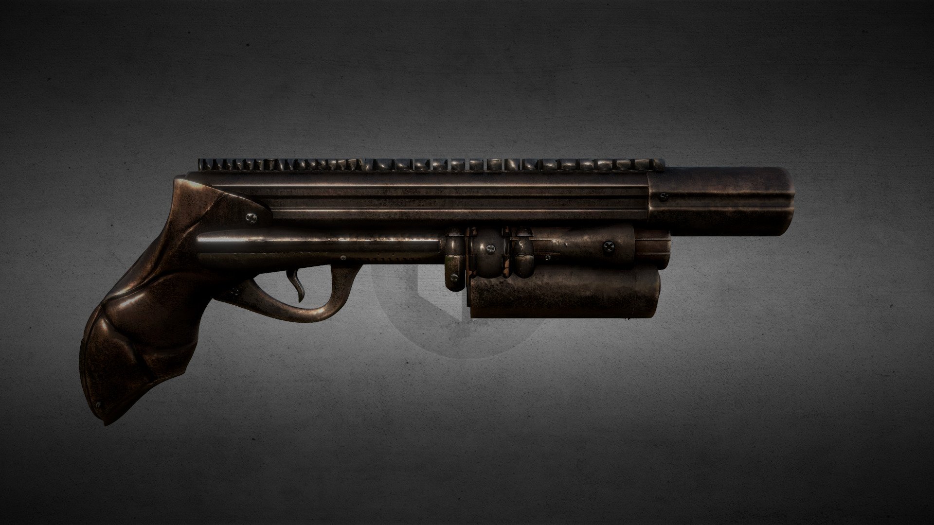 Gun Steampunk