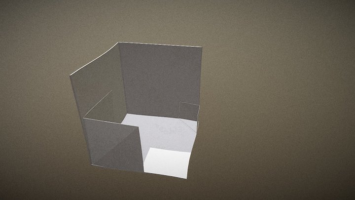 Paper Box 3D Model