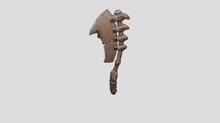 Game weapon 3D Model