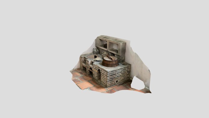 Stone cooker 3D Model