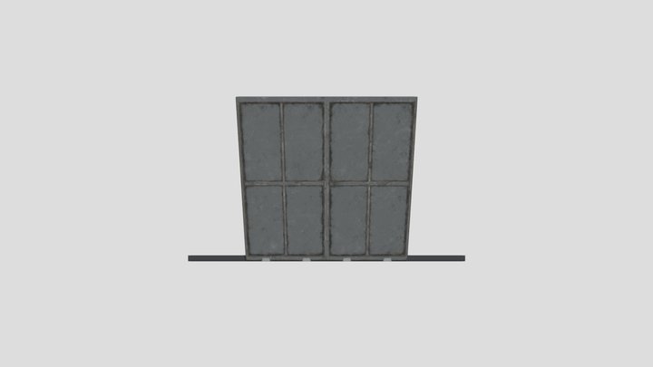 Hangar Door 3D Model