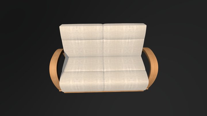 沙发009 3D Model