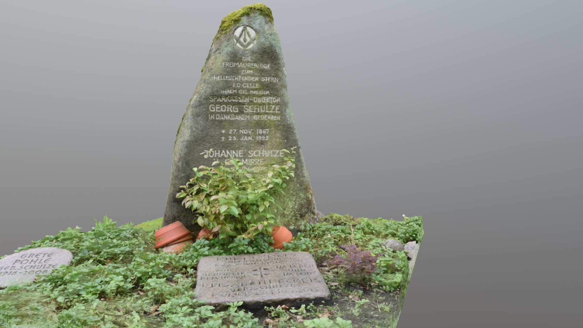Neuenhäuser Friedhof - Freimaurergrab