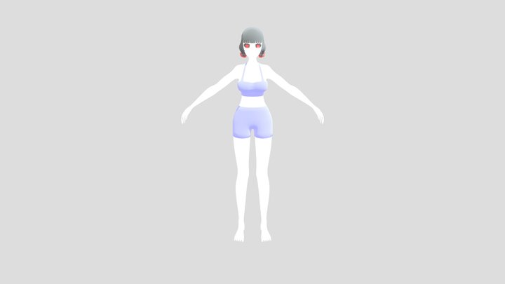 Anime 2 3D Model