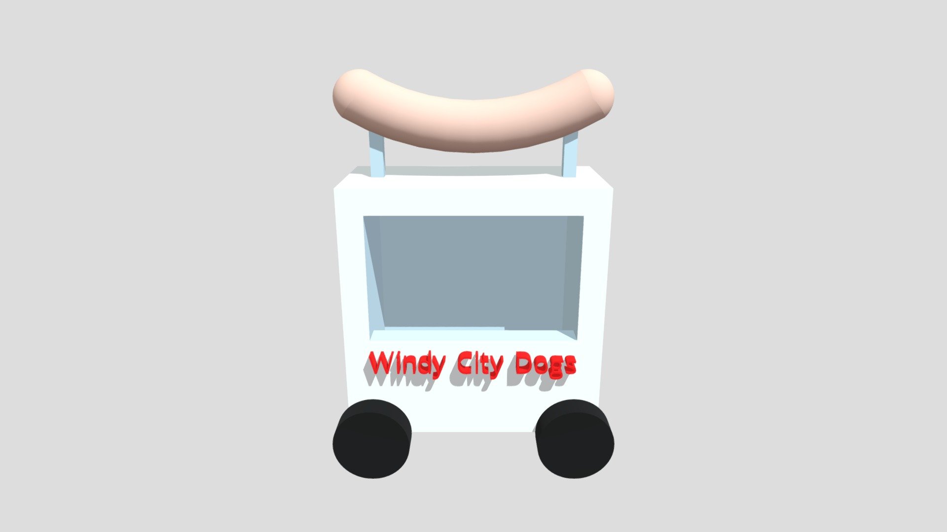 Hot Dog Cart by Justin Zummo