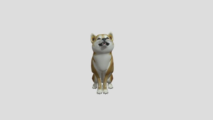 Dog 3D Model