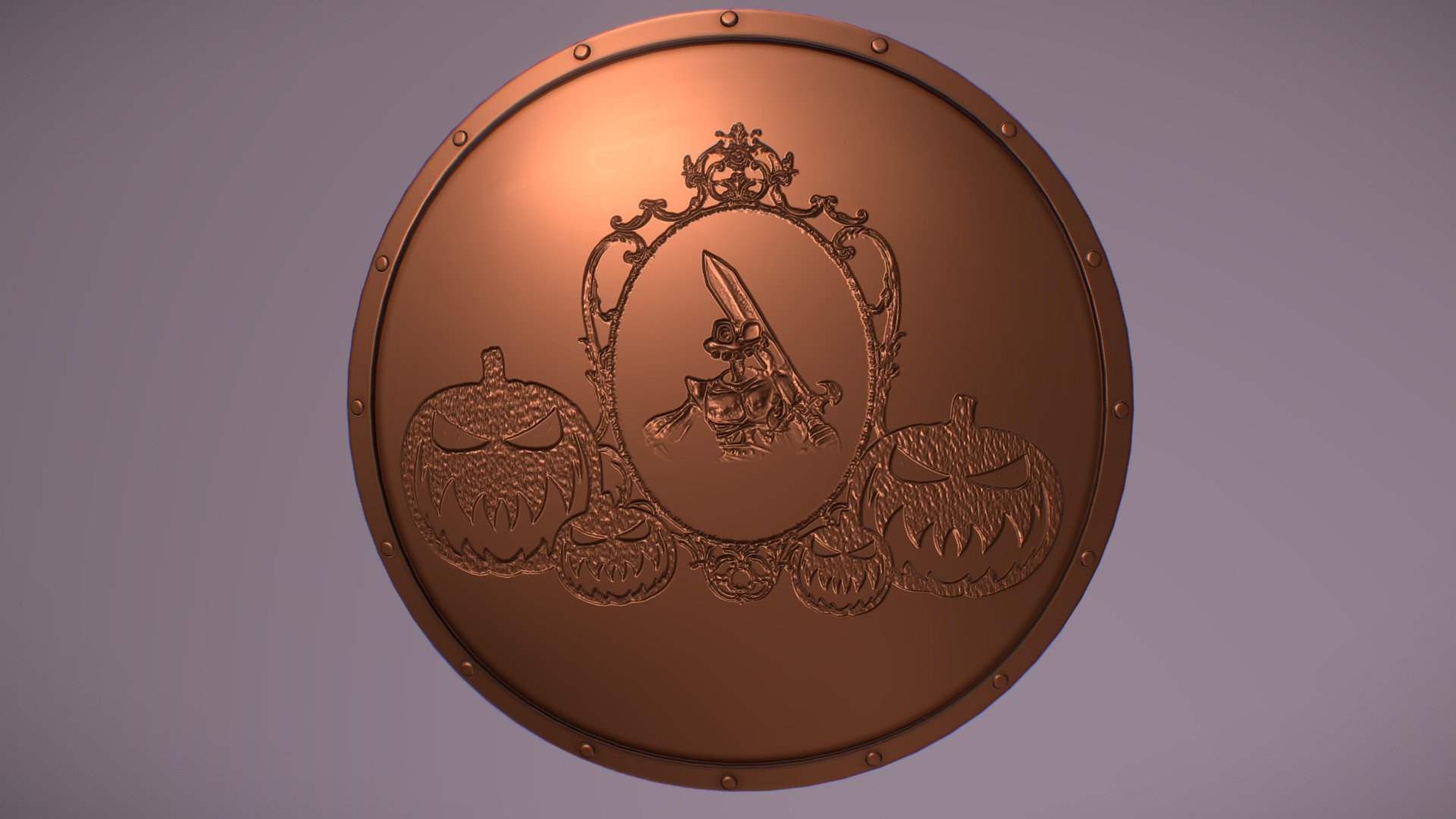 Medievil Fan Logo Shield - 3D model by TalKuZ [9a77f0a] - Sketchfab