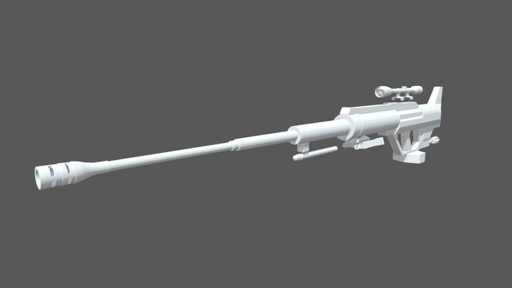 Steyr IWS 2000 3D Model