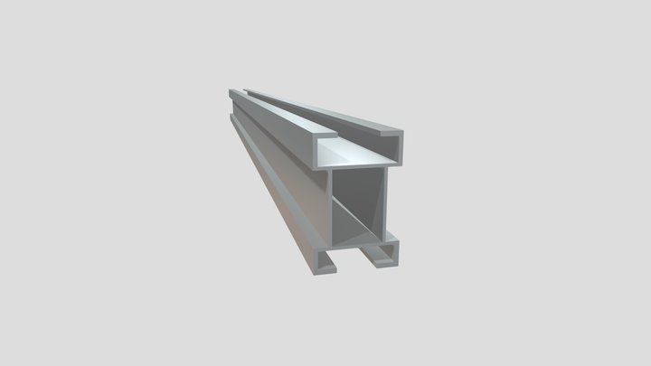 TRILHO STANDARD - HS-STDR 3D Model