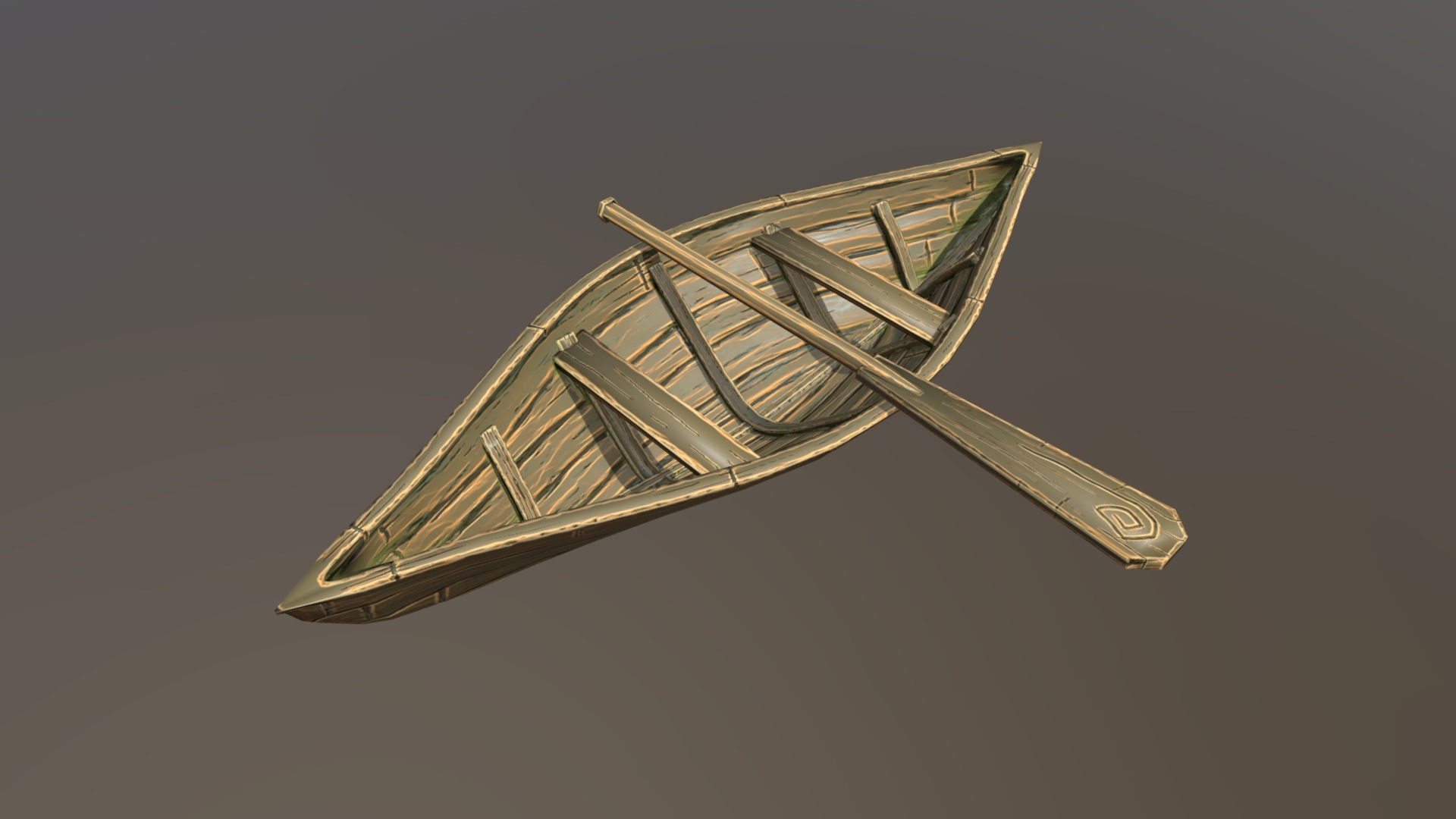 3D model Boat - This is a 3D model of the Boat. The 3D model is about text.