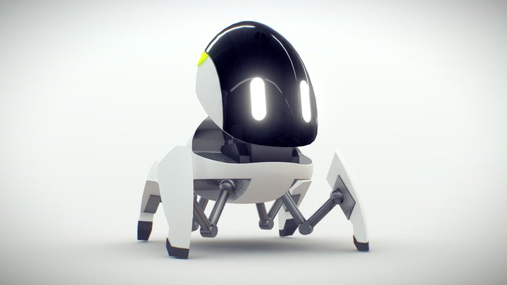 Robot CLN-R (School Project) 3D Model