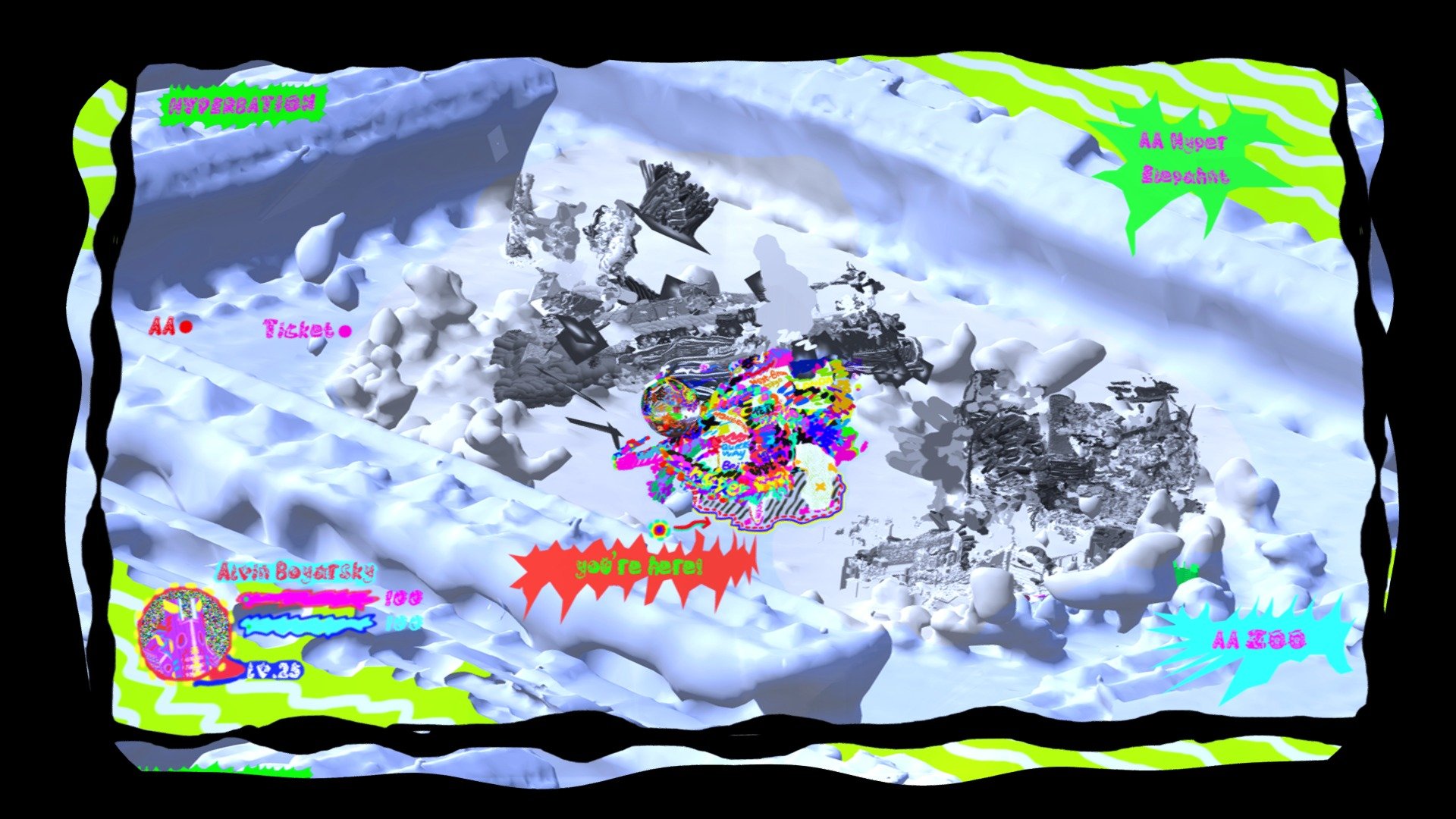 Hyperbation Map 1