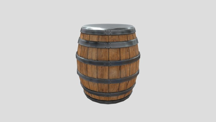 ID Barrel Map 3D Model