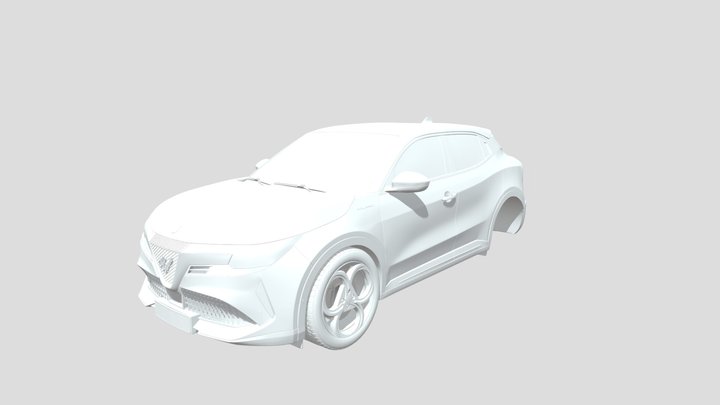 2024 Alfa Romeo Junior 3D Model