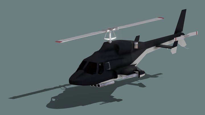 Airwolf 3D Model