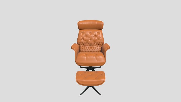 Ragavendhar Arm Chair (21062020) 3D Model