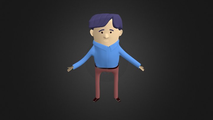 IT manager 3D Model