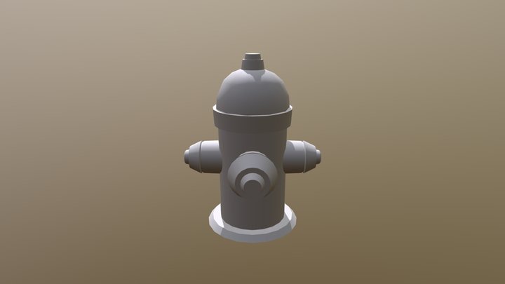 Hydrant Low 3D Model