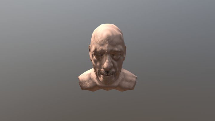 Danny Trejo Pelon 3D Model