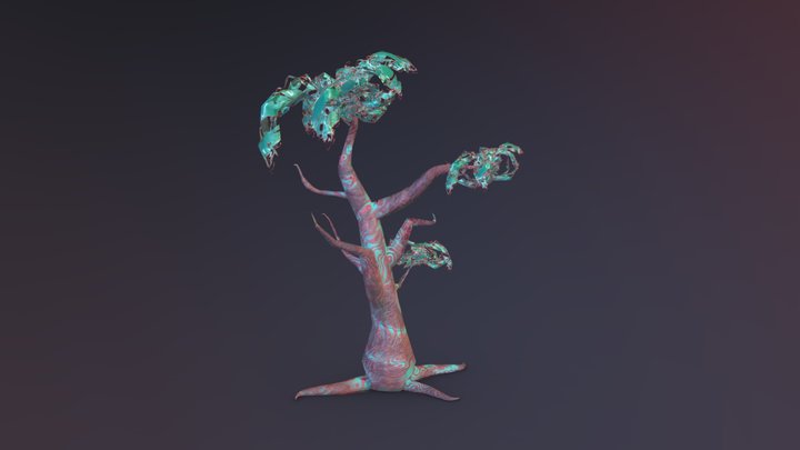 Holographic Tree 3D Model