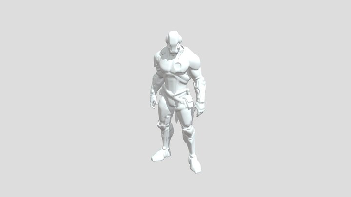 The Foundation Fortnite 3D Model