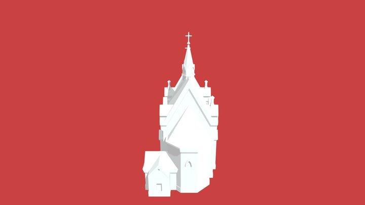 20240522_Krasnūcha_DievoApvaizdosBažnyčia 3D Model