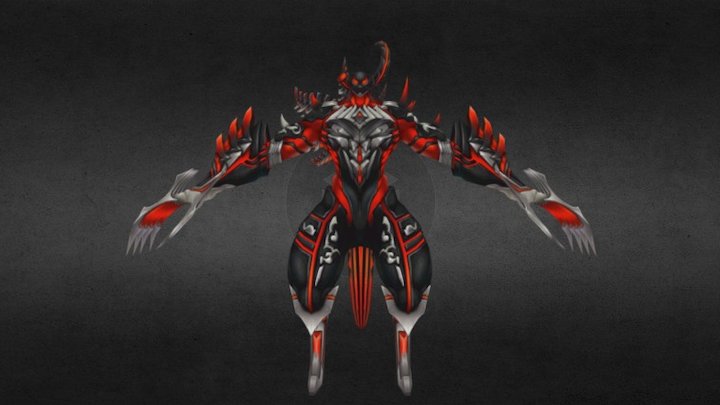 Mephistos (mirrored) 3D Model