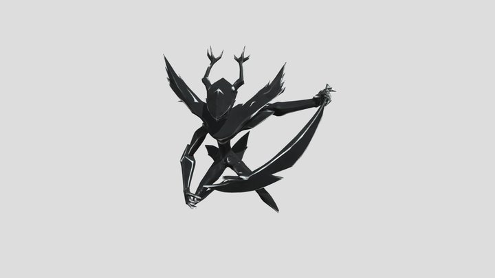 Caballero rugiente DELTARUNE 3D Model