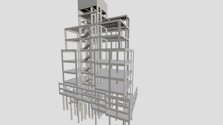 MODELAGEM ESTRUTURAL 1 3D Model