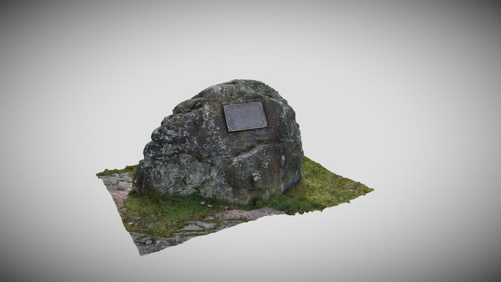 Valonheitinlottien muistomerkki 3D Model