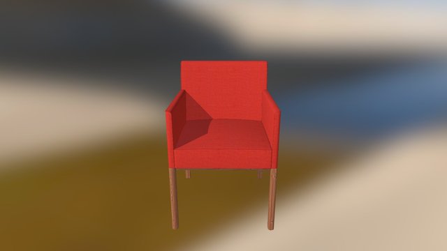 Nessel Chair 3D Model