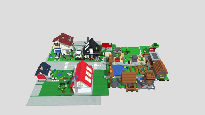 lego city small 3D Model