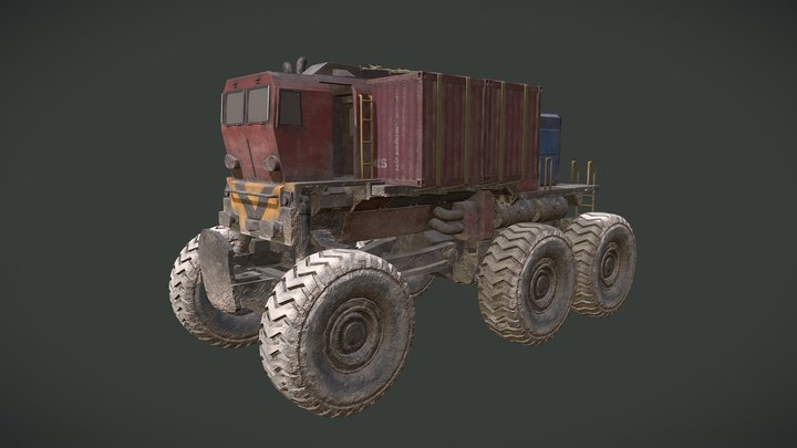GAP Exam - CargoHauler 3D Model